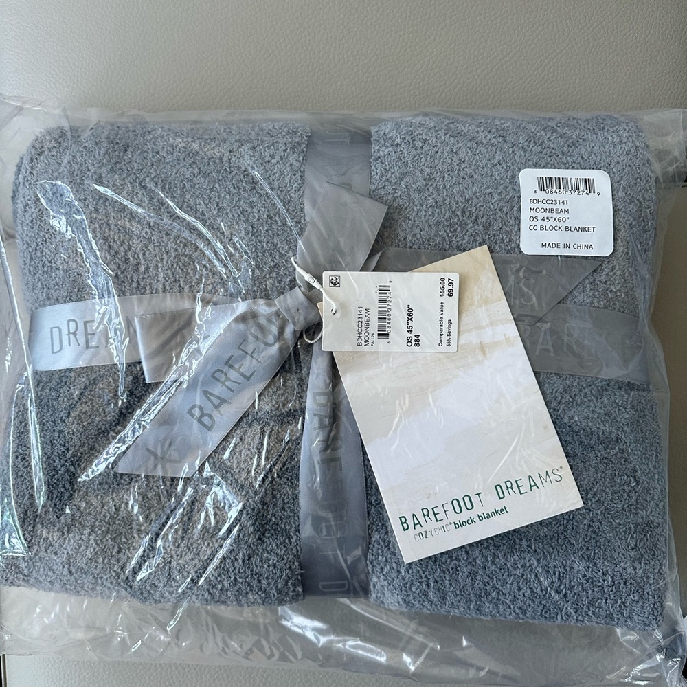Barefoot Dreams Gray Blanket